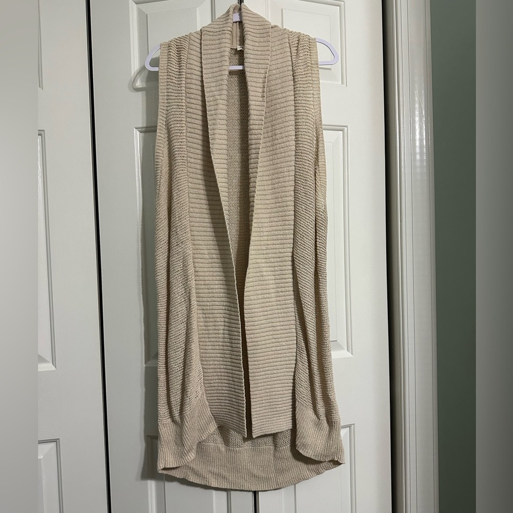 Gap Long Sweater Vest size Large